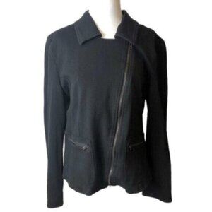 DKNY Black Moto Jacket 14